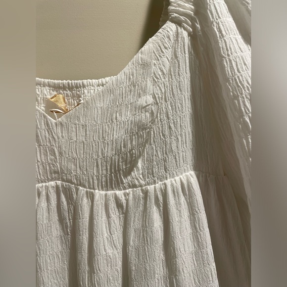 White sweetheart mini dress - Picture 6 of 6